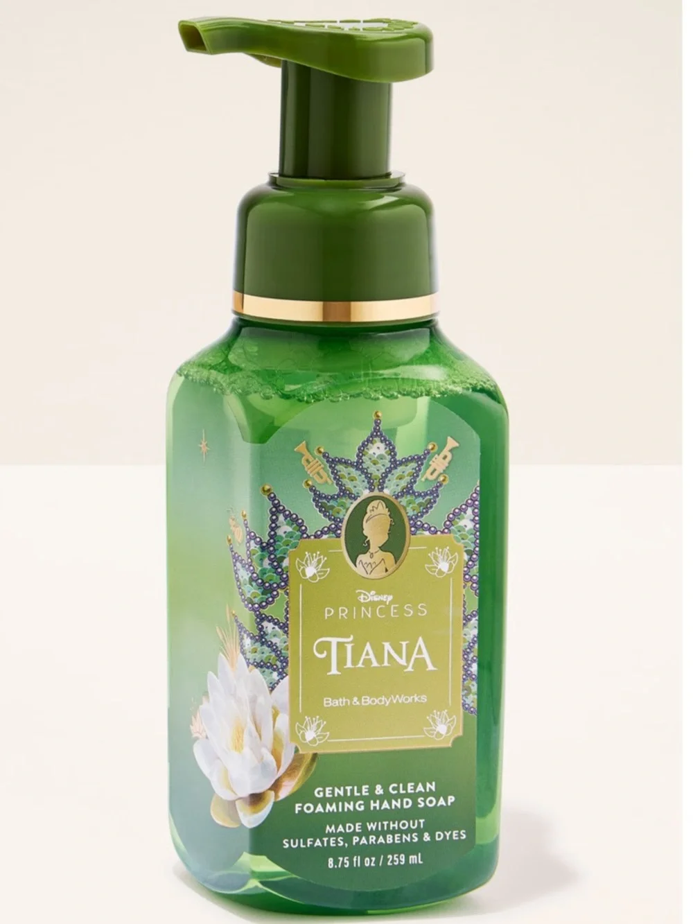 Bath & Body Works Disney Princess Tiana Foaming Hand Soap Bundle of 2